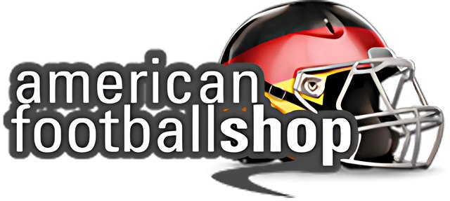 Logo American Footballshop, boutique d'équipement de football américain qui soutient les Chevaliers